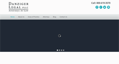 Desktop Screenshot of danzigerlegal.com